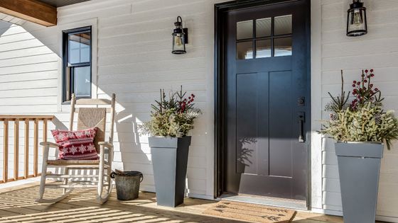 New mexico house porch.