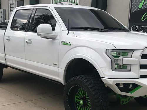 Ford F-150 with lift kit installed
