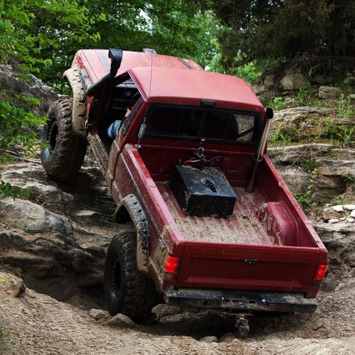 truck off-roading