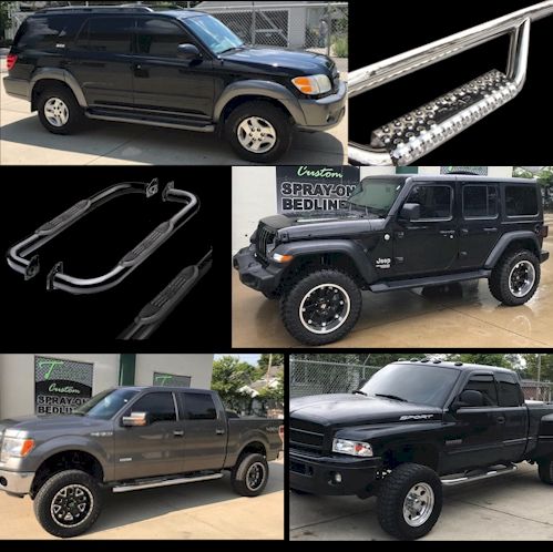 nerf bars side steps running boards