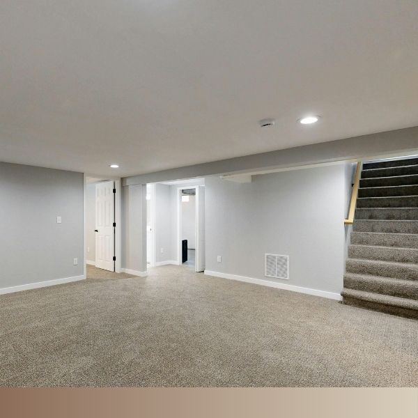 new carpet in basement 