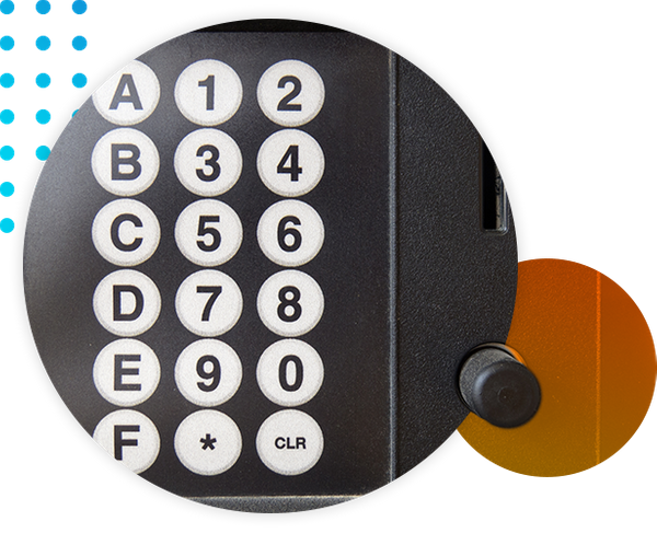 vending machine key pad