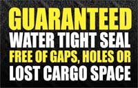 guaranteed water tight seal