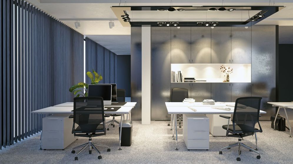 clean, modern office