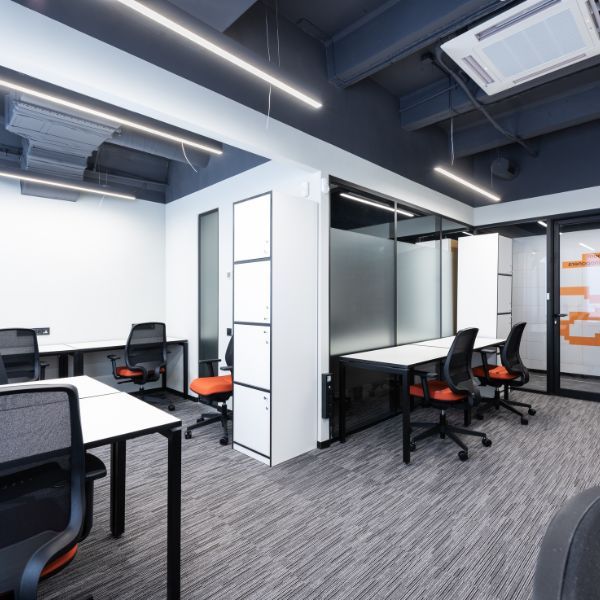 freshly cleaned office