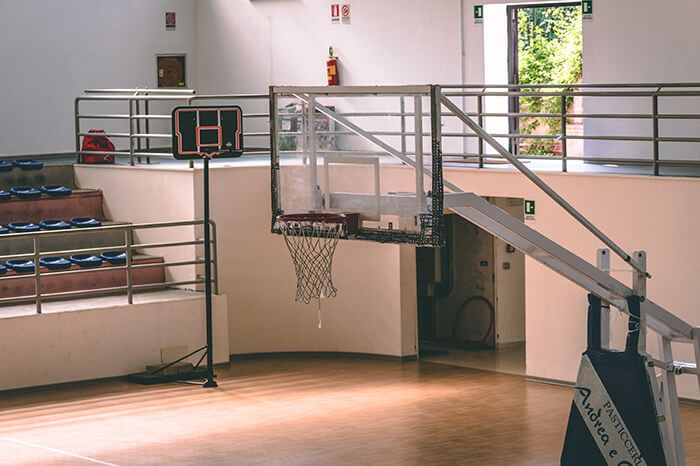 school gym