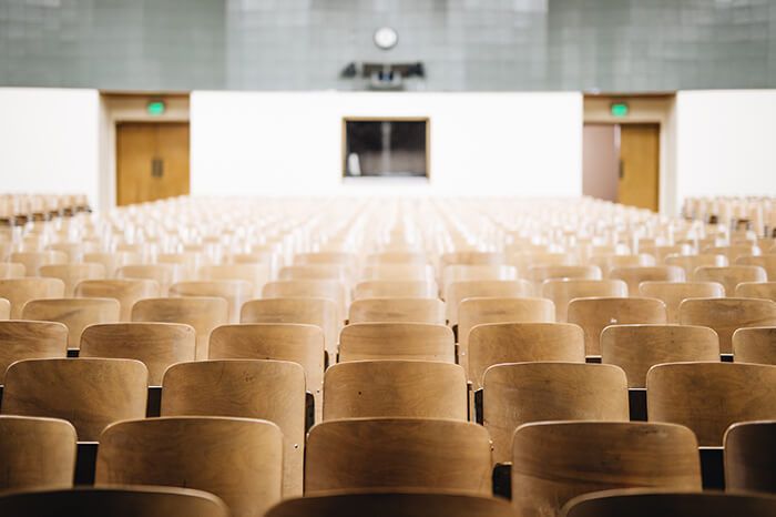 school auditorium