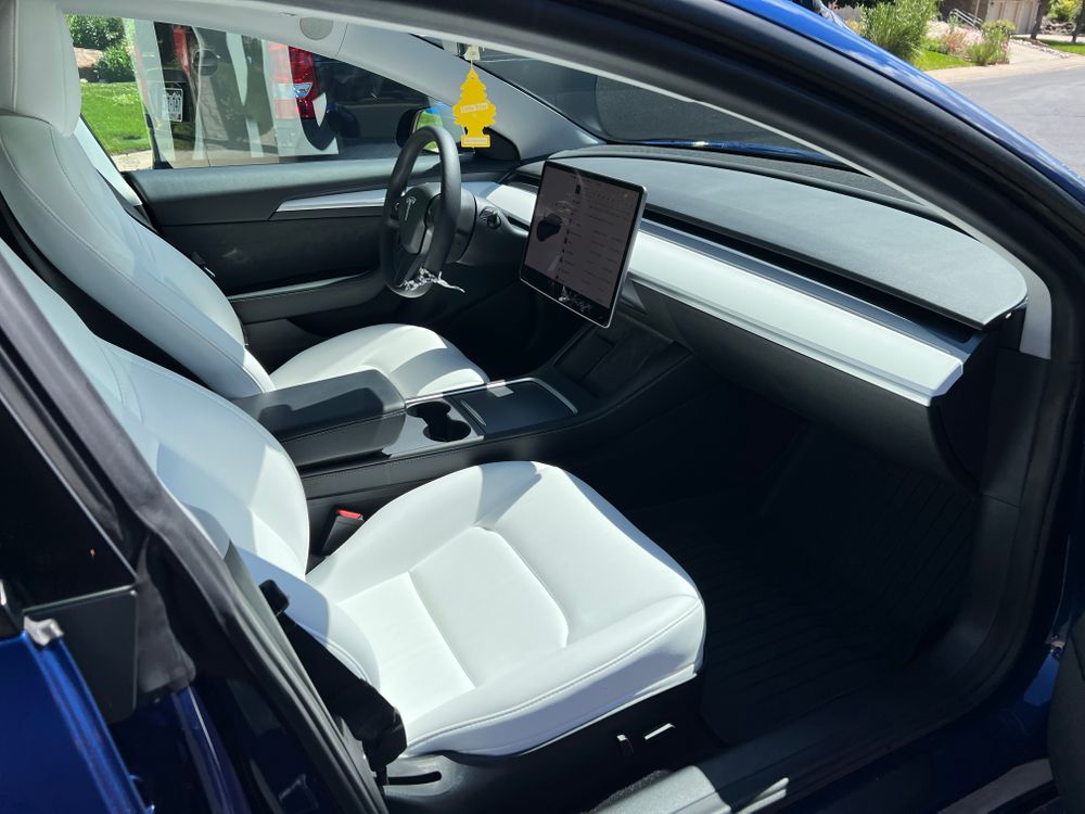 Tesla Interior Detail