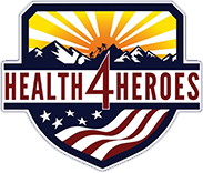 health 4 heroes logo. 