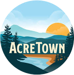 acre town logo. 