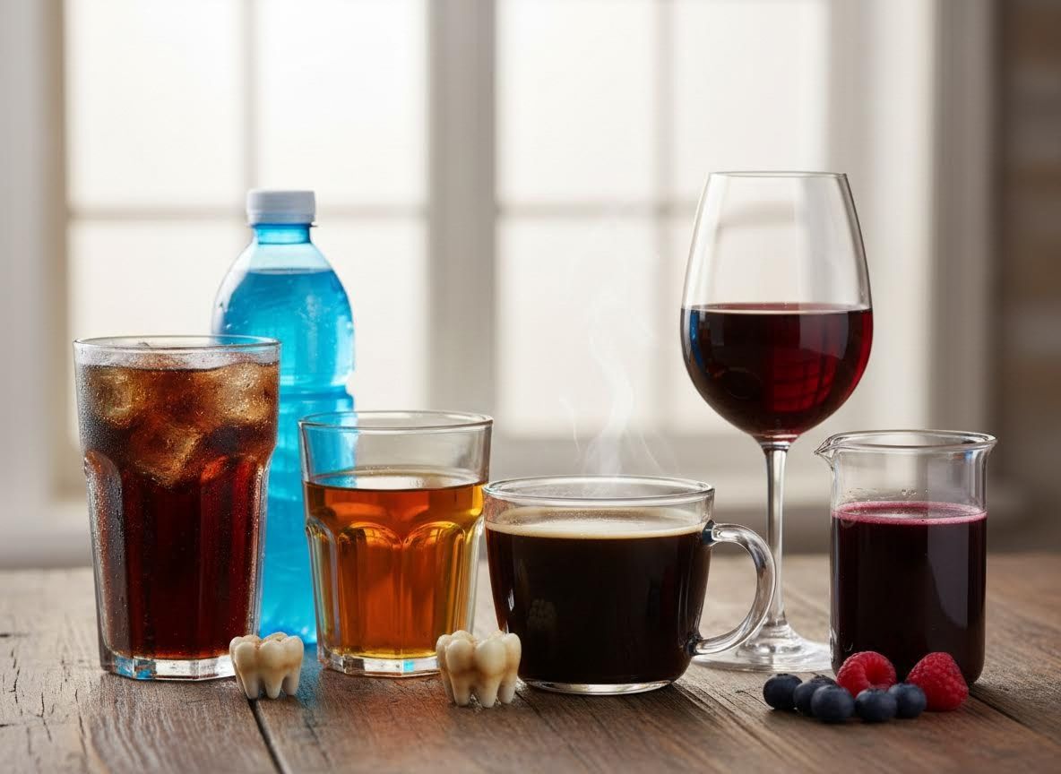 Drinks and Foods That Stain Teeth