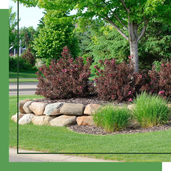 boulder retaining wall