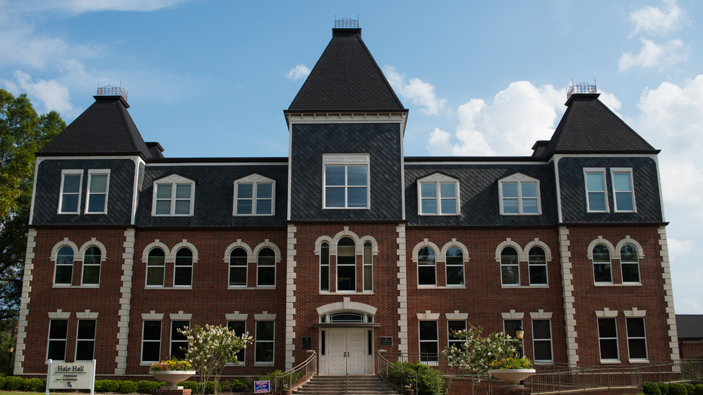 outside educational building