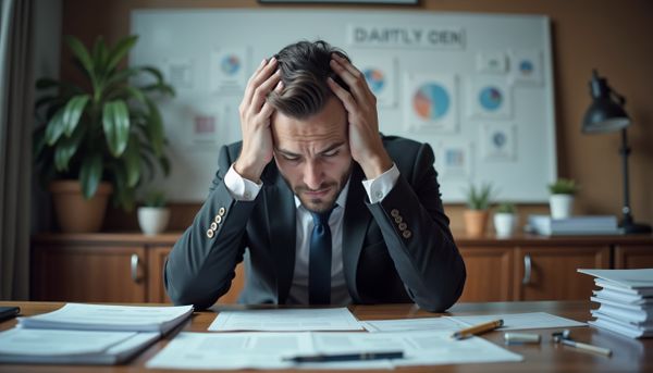Stressed business owner looking at inaccurate financials.jpeg