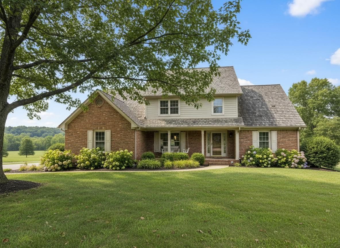 home with a shingle roof