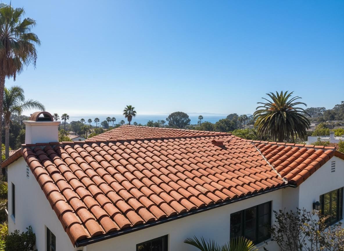 roof in san diego under harsh sun