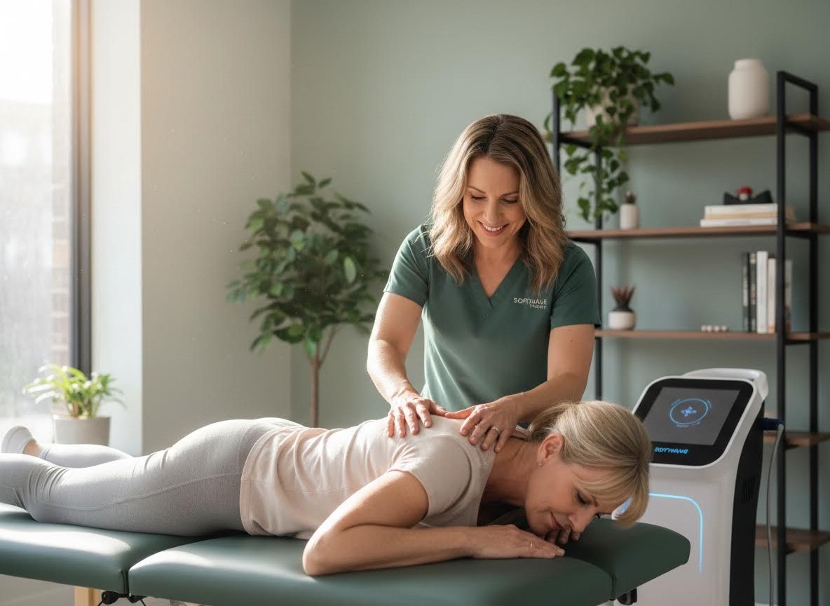 Softwave Therapy Session