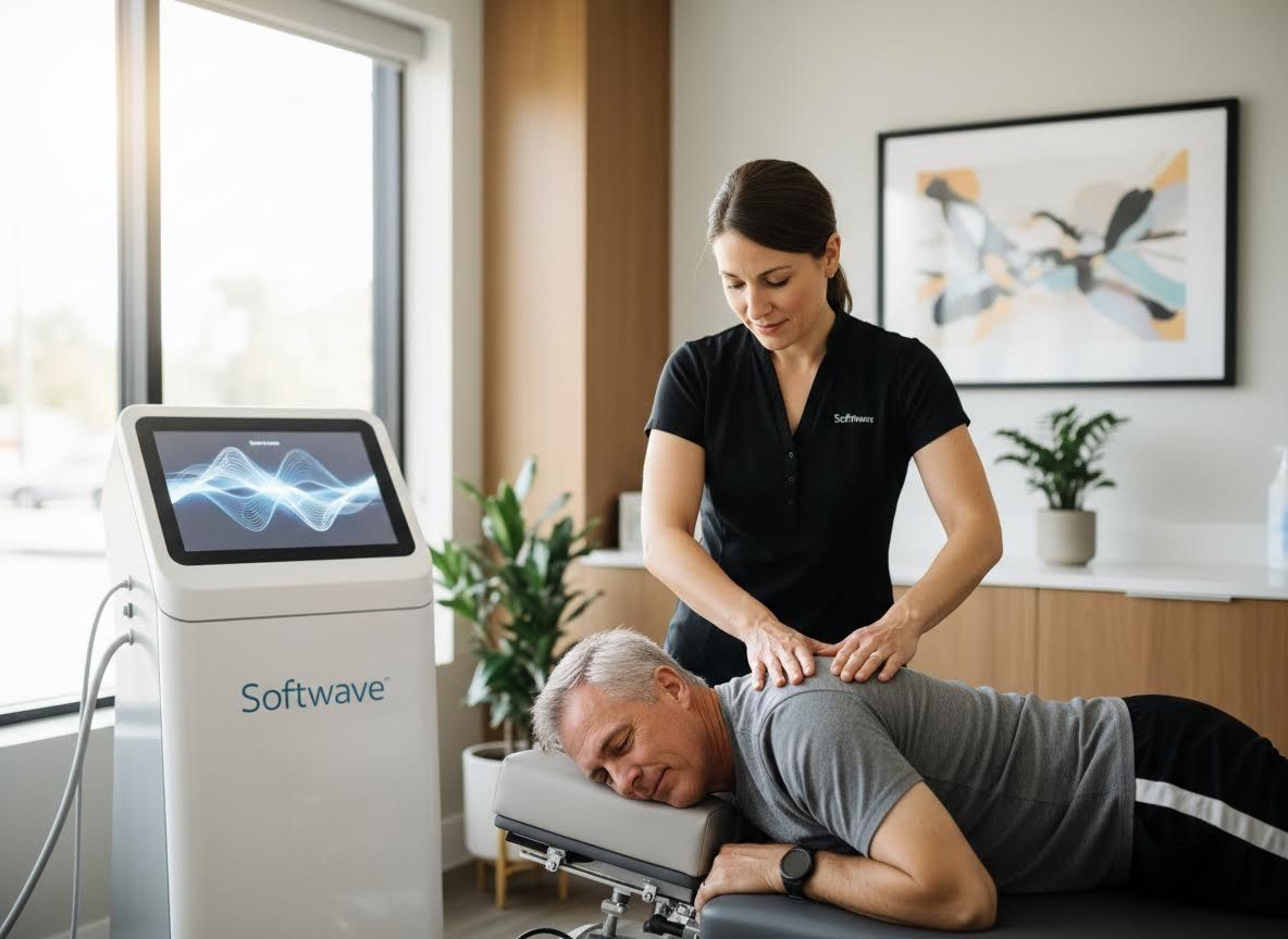 Softwave Therapy Session