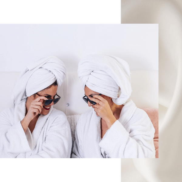 women in spa robes women in spa robes