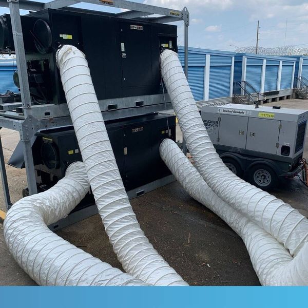 industrial heater for temporary heat