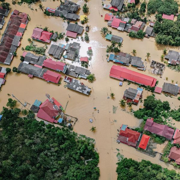 flooded neighborhood flooded neighborhood