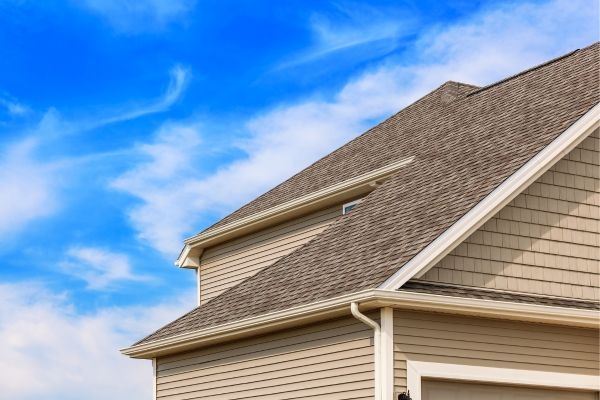 new roof on new home