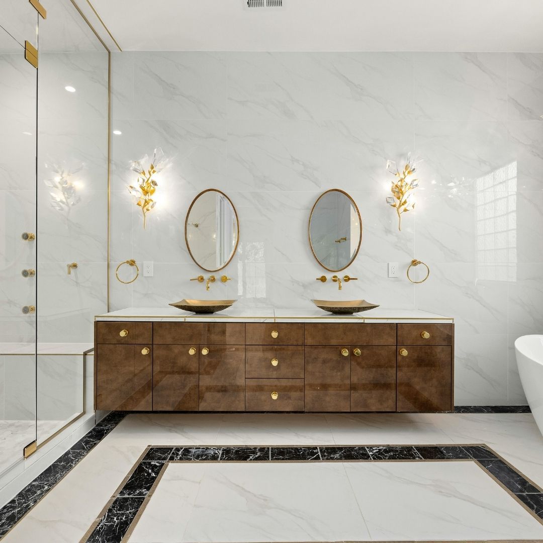 modern luxury bathroom design 