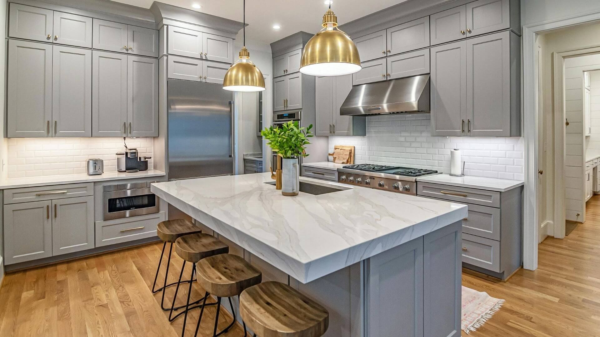 remodeled kitchen