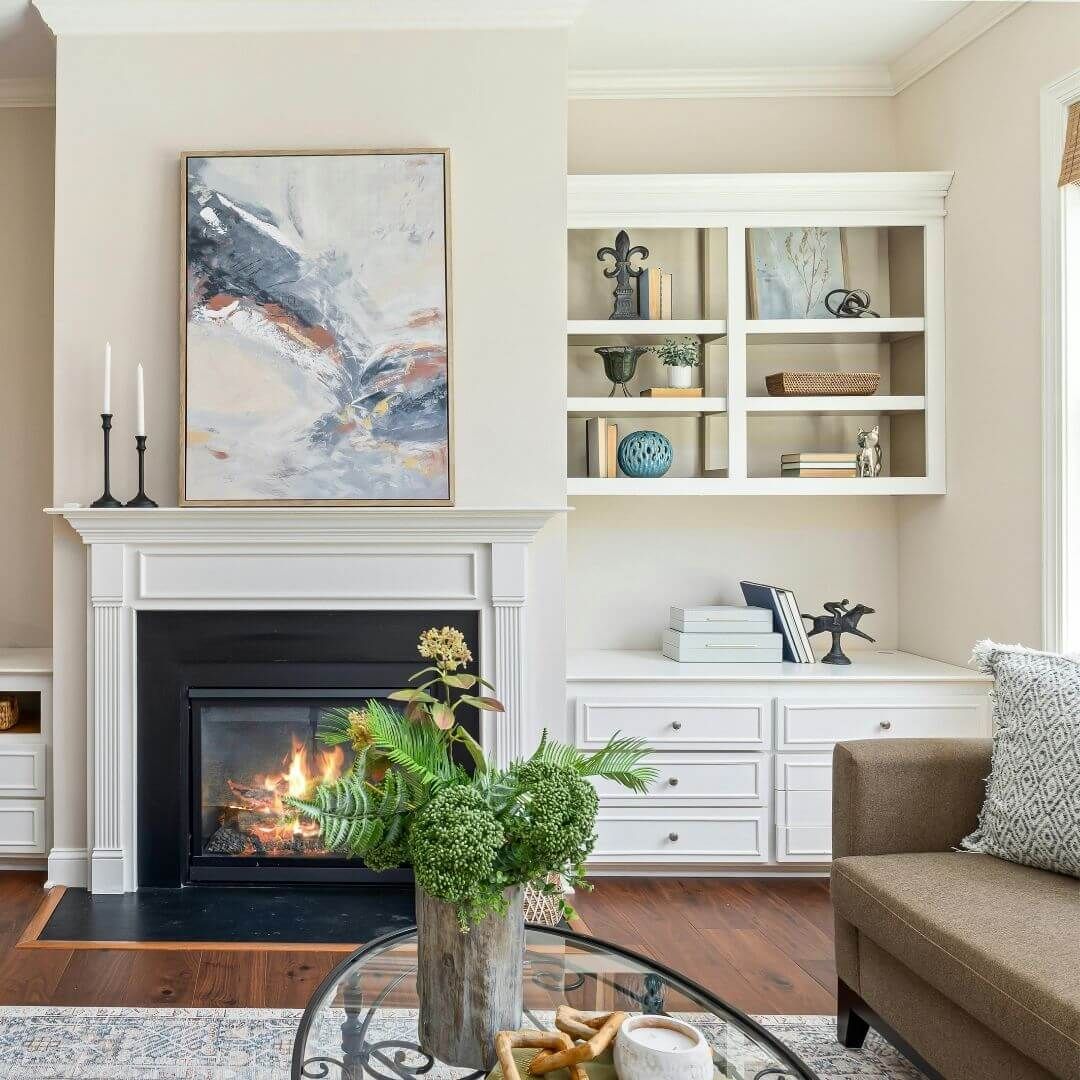 renovated living area