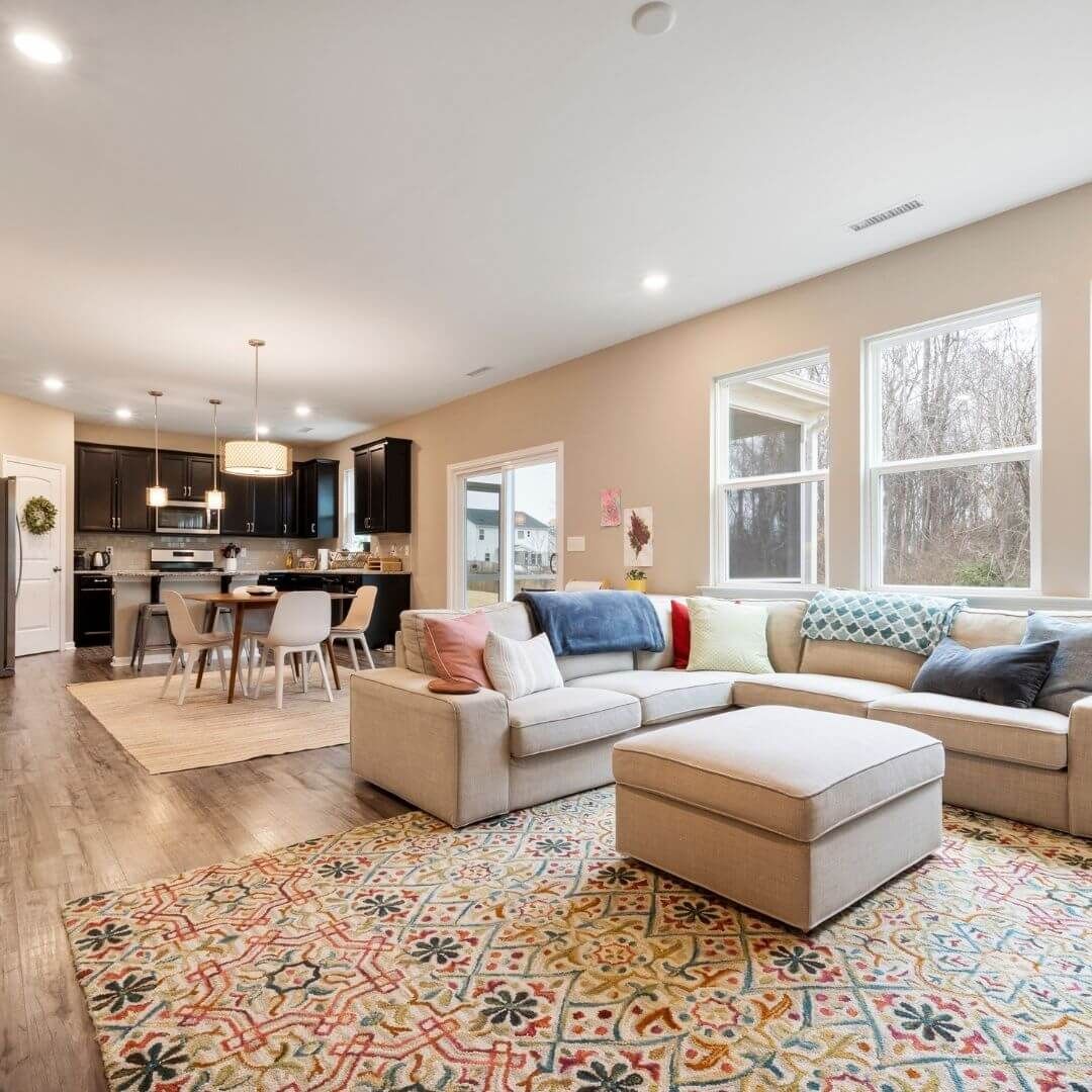 remodeled living area