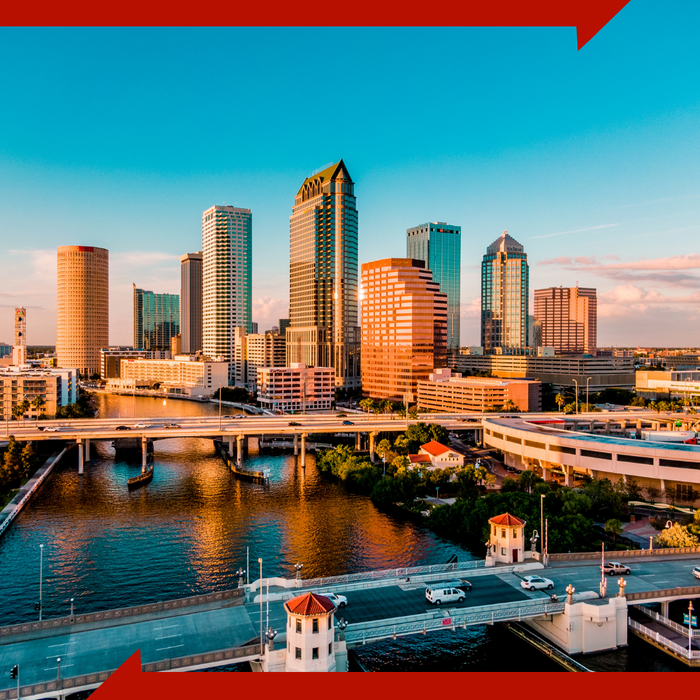 skyline of Tampa