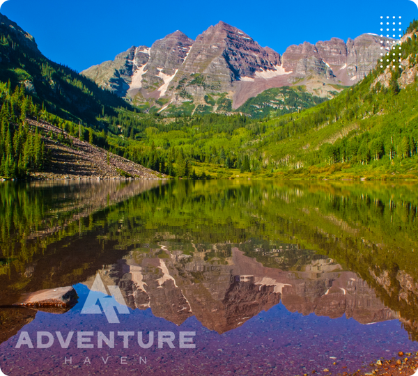 A mountain lake