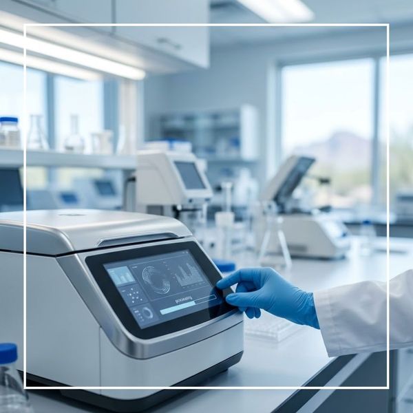 Focused sterile lab equipment adjustment