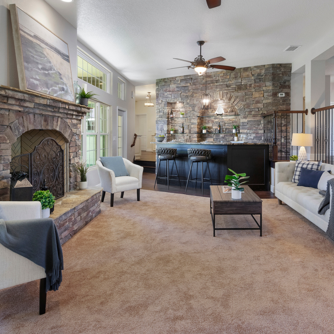 cozy family den 