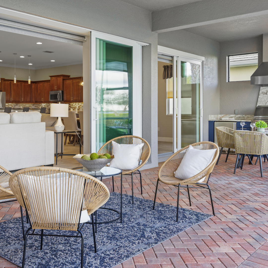 outdoor patio space