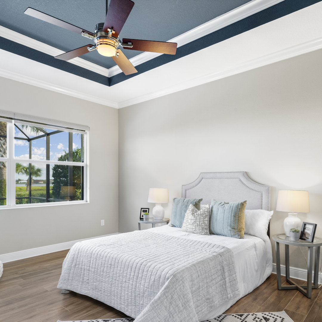 updated master bedroom 