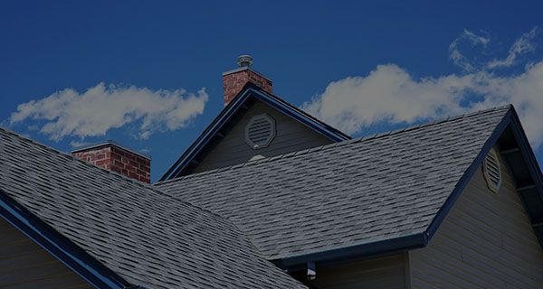 Roof of a home