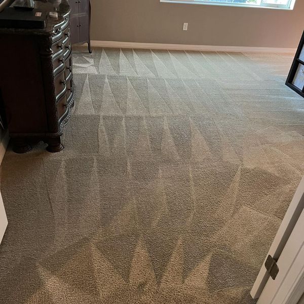 vacuumed carpet