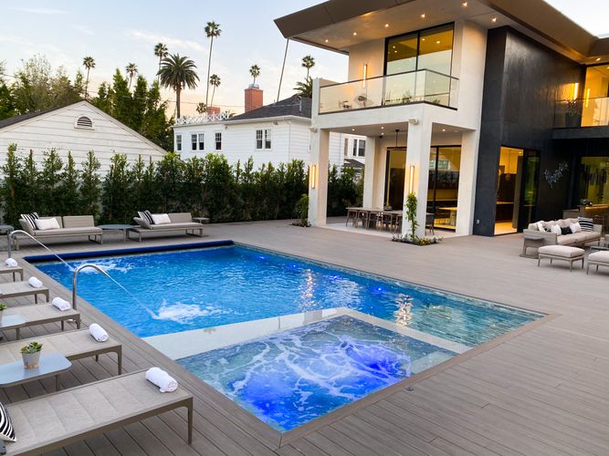 Modern Pool Construction - Beverly Hills