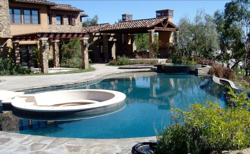 Infinity Pool Spa Baja Step Led Lights By Flexi Tech Calabasass