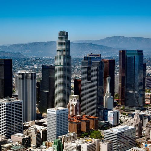 Downtown LA. Downtown LA.