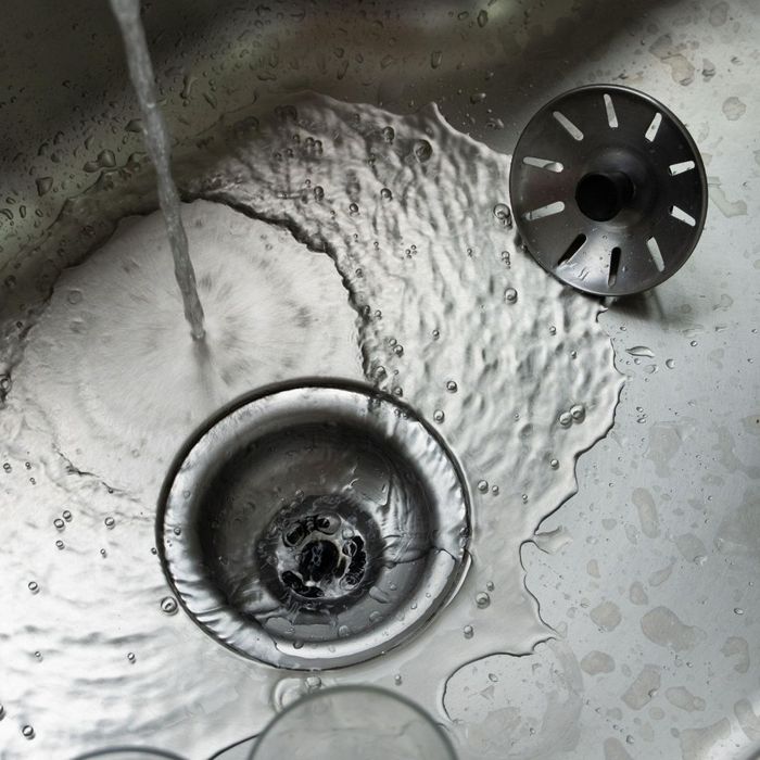 sink draining fast