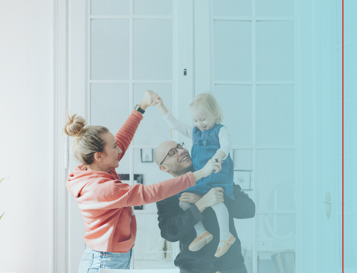 A happy family in Texas.