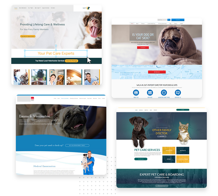 veterinarian websites