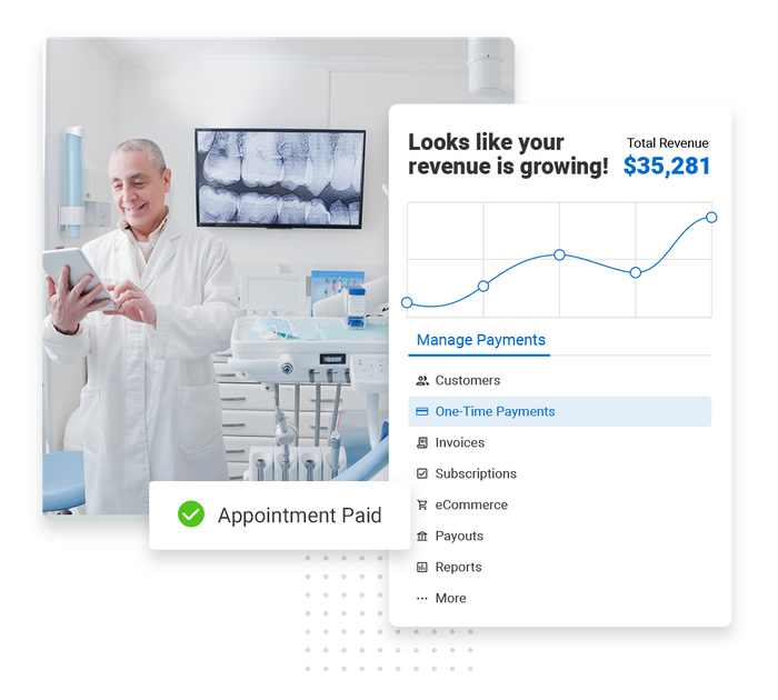 Dental payments software
