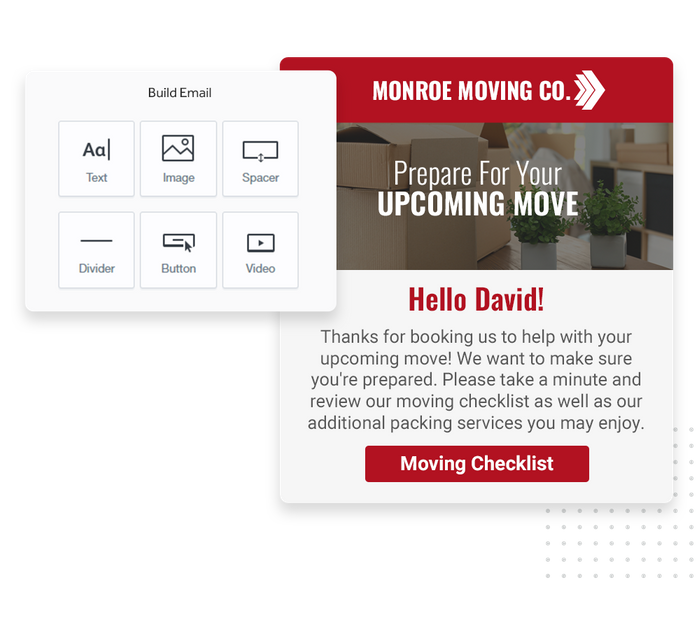 moving company email marketing