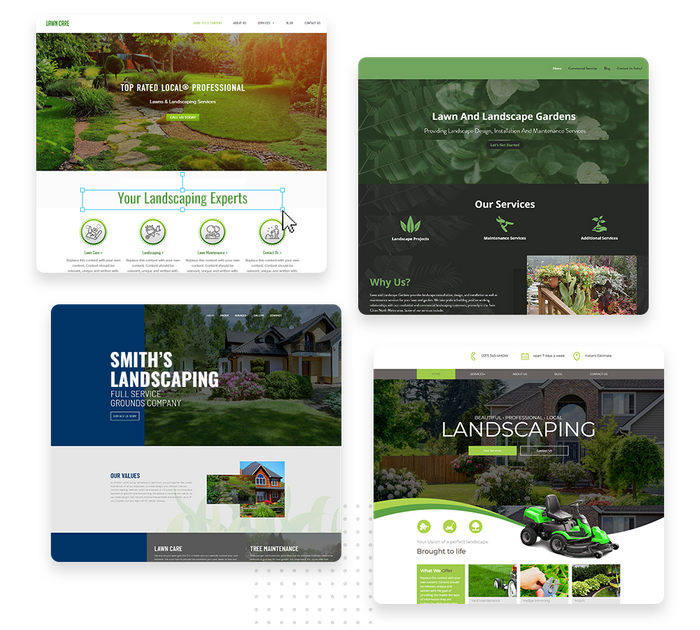 landscaping websites