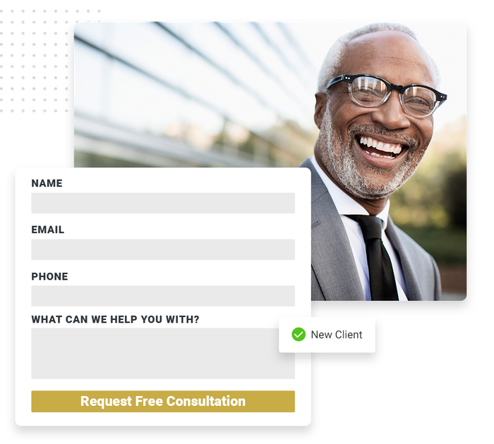 Law firm website forms