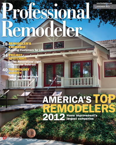 PROFESSIONAL REMODELER, 2012
