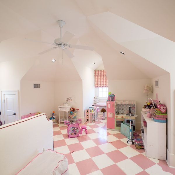 A pink themed room